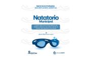Abren las inscripciones para las actividades 2026 en el Natatorio Municipal