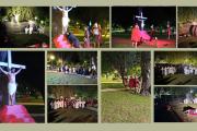Emotiva representación del Vía Crucis viviente en Maipú