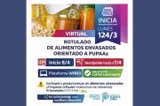 Dictarán una capacitación virtual sobre rotulado de alimentos envasados