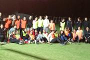 Instalaron nuevas luminarias en la cancha de hockey municipal