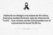 Necrológicas
