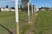 Avanza el mantenimiento en la cancha de Las Armas