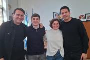 Magdalena Fontana mantuvo una reunión de trabajo con autoridades deportivas de la Provincia