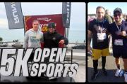 Lucas Araujo y Diego Varela completaron los 15K Open Sports Ciudad