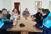 El Ejecutivo Municipal coordinó acciones con las fuerzas de seguridad del distrito