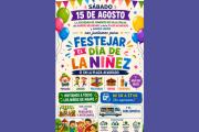 Cuatro sociedades de fomento se unen para celebrar el Día de la Niñez en Plaza Alvarado
