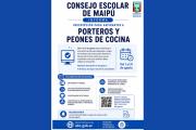 Abren la inscripción para el listado de aspirantes a auxiliares escolares 2027