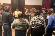 Tatul Bernodat compartió su experiencia en el mundo del doblaje con docentes, estudiantes y público en general