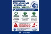 El Municipio recuerda la normativa para la disposición de materiales áridos