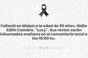 Necrológicas
