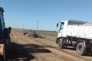 Continúan los trabajos de mantenimiento y mejoramiento de caminos rurales