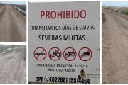 Continúan los trabajos de mantenimiento en los caminos rurales de Maipú