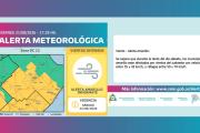 Se esperan fuertes vientos durante la tarde del sábado