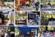 Artesanos, feriantes y emprendedores acompañaron el festejo por el aniversario de Maipú