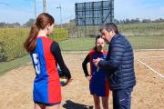 Maipú llegó a las semifinales del Beach Vóley Sub 14 femenino