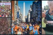 Pilar Tisnés, del grupo Los Guerreros, completó los 42K de Buenos Aires