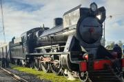 Una locomotora a vapor pasará por Maipú rumbo a Mar del Plata