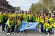 El grupo Los Guerreros participaron del desfile por el 148° aniversario de Maipú
