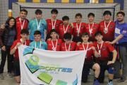 El handball masculino Sub 16 de Maipú obtuvo la medalla de plata