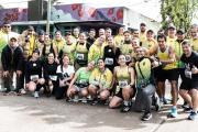Los Guerreros dijeron presente con 29 corredores en la Carrera del Asado