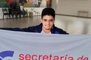 Nicolás Fara representó a Maipú en Narración PCD