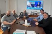 Maipú presentó una propuesta de trabajo conjunto para el mantenimiento de caminos rurales