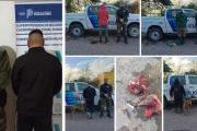 Cuatro hombres fueron interceptados por caza furtiva y uno tenía pedido de captura