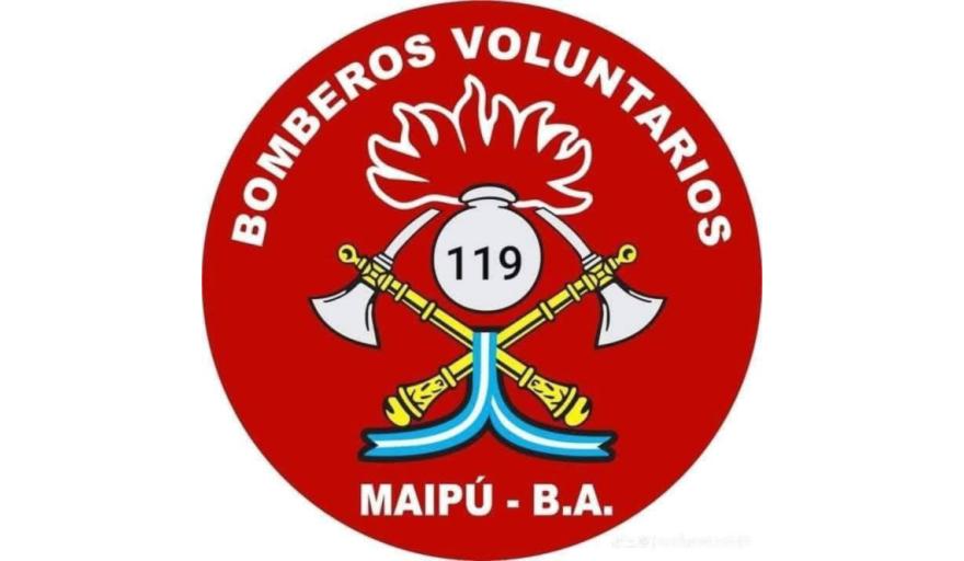 Bomberos Voluntarios de Maipú intervienen en incendio de pastizales en el camino a Labardén