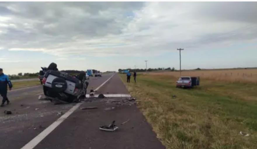 Murió un joven de Castelli en un choque frontal en la Autovía 2