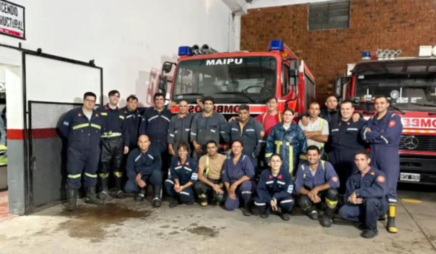 Más de 100 mm en una hora: Bomberos asistió a más de 70 domicilios tras el fuerte temporal