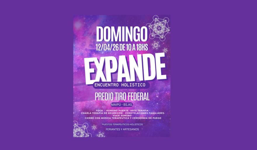 “Expande” vuelve a Maipú con una jornada de bienestar, terapias y conexión personal