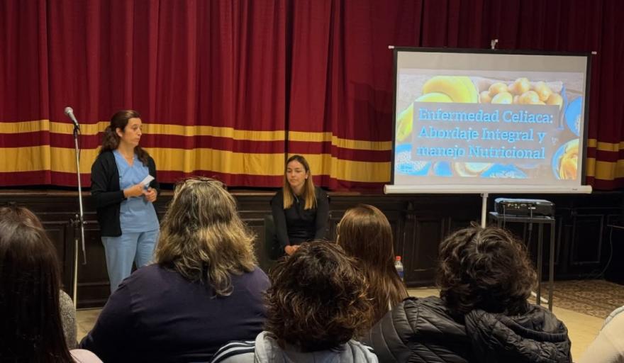 Se realizó una charla abierta sobre celiaquía en el Centro Cultural Leopoldo Marechal